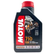 【車百購】 MOTUL 710 2T 全合成二行程機油 | Ester酯類油 | JASO FD | 低煙低積碳