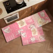 可愛 可客製 吸水吸油 止滑 廚房地墊 矽藻土地墊 珪藻土軟地墊 軟式硅藻土地墊 腳踏墊 浴室 長地墊 地毯 防滑