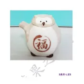 &蘋果之家&日本小物*福*貓頭鷹醬油罐