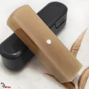 {印篆達人刻印鋪}嚴選特A級~白~赤牛角印章5分方(含刻工，附印盒)實物拍照~*