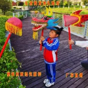 🔥臺灣熱賣🔥舞龍舞獅道具兒童舞龍兒童龍頭 幼兒園龍獅舞臺表演龍燈舞龍手拿