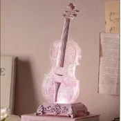 【品質認證 免運】女童水晶球音樂盒飄雪生日禮物女孩兒童擺件八音盒藍牙小提琴玩具