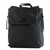 【BreezeOnline 微風精品線上】Rebecca minkoff Nolita 尼龍磁釦翻蓋後背包-黑色