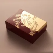 珠寶盒 櫻花 山中漆器 蒔繪
