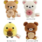 S7【台灣現貨】拉拉熊 懶熊 rilakkuma 懶懶熊 x mister Donut 聯名款甜甜圈 (單售懶熊懶妹！)
