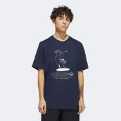 adidas 愛迪達 短袖上衣 男款 運動 三葉草 亞規 HJONES SS TEE 3 OR 藍 IU0120
