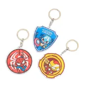 台灣現貨｜正版漫威 MARVEL｜ 壓克力雙面吊飾 鋼鐵人 美國隊長 蜘蛛人 鑰匙圈 吊飾 鑰匙扣 壓克力吊飾 吊墜