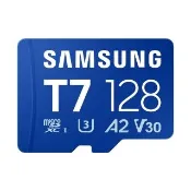 【Samsung 三星】T7 microSDXC UHS-I U3 A2 V30 128GB 記憶卡(MB-MB128T/WW)