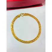《寶盛珠寶銀樓》純金手鍊9999、雙善、黃金、金飾、Gold