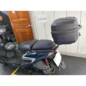 (店+)((新北新莊箱架屋)) 光陽 超級金牌 貨架 後架 漢堡架 箱架 與 B009 手提 後箱 合購價 最新版 (七期) 需拆扶手 附快拆底板