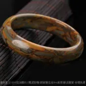 🥇臺灣出貨🤩 女媧石手鐲 天然巖石天然玉器手環 手串防輻射女媧石天然玉石大號 🥇 正品 按摩 UTC9