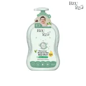 【蝦皮直營】BZU BZU 嬰兒天然植萃洗髮沐浴露600ml (佛手柑與雪松) 嬰兒沐浴乳 兒童洗髮精
