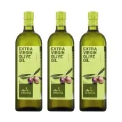 【慕雅利華】艾奇利華特級初榨冷壓橄欖油1000ml X 3瓶(可生飲/出廠酸價0.32%)