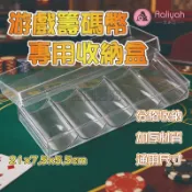 遊戲籌碼幣專用收納盒【艾琍亞】籌碼收納盒 德州撲克 桌遊籌碼 籌碼 皇家籌碼幣 皇冠籌碼 麻將籌碼 皇家 籌碼 輕巧好帶