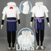 協貿國際日用品生活12館 【LJCOS】cosplay服裝 火影忍者 宇智波佐助 第四代衣服豪華表演