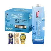 【if】總代理 泰國IF100%天然香水椰子水1Lx12瓶/箱(箱購)