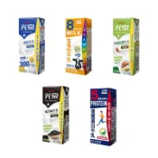(每單最多7組) 光泉牛乳系列 共五款 6瓶1組 高鈣、富維他、珍穀堅果、黑芝麻、優質蛋白【博士藥妝】