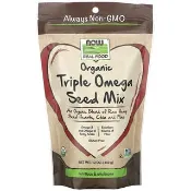 【iHerb】NOW Foods, 有機三倍歐米伽籽混合，12 盎司（340 克）