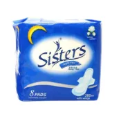 SISTERS Night Plus 衛生棉 8 Pads
