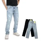 (店+)【LEVIS】Levis 511 大刷破 牛仔長褲 低腰 修身 slim 小直筒 彈性 長褲 Levis 丹寧 牛仔 @9443