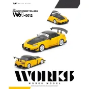 【預購2027年07月】Works Model 1/64 本田 AMUSE S2000 YELLOW W640012