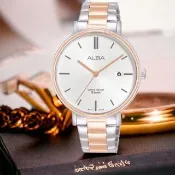 【ALBA】雅柏   禮物 簡約 時尚 手錶-36mm 雙色(VJ32-X342KS/AG8N96X1)