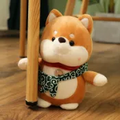 協貿國際日用品生活館 柴犬公仔毛絨玩具可愛仿真小狗娃娃日本秋田犬玩偶不掉毛女孩禮物