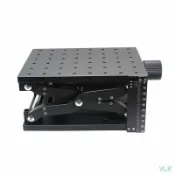 鑫誠批發網 【新店鉅惠】Z軸大行程升降台HTZ120/210精密微調滑台手動位移平台光學實驗室