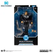不挑盒况 MF15191麥法蘭 7吋 DC Multiverse 動畫版 黑超人 超人 黑色英雄服  可动公仔