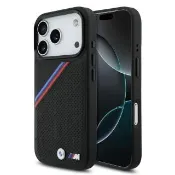 【BMW 寶馬】三色斜紋PU皮革MAGSAFE手機殼 iPhone 17系列