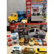 TOMICA TAKARA 多美 小汽車 場景 餐廳 油罐車 加油站