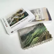 店家直銷 來圖定製-快速定稿定製木製500-5000片成人DIY風景照片拼圖送閨蜜畢業禮物