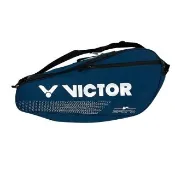 【VICTOR 勝利體育】三支裝羽球拍包雙收納空間73x10x32.5cm藏青色(CBR2101B)
