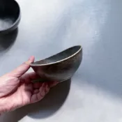 Grandma’s House |日本製🇯🇵橢圓船型復古灰釉缽 小缽 小碗 豆型碗 可愛小碗 日本碗盤 器皿專賣 碗容
