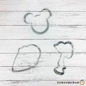 卡通造型 餅乾模 ( 米奇 史努比  ) ( 總重: 30 g / 個 ) / 個