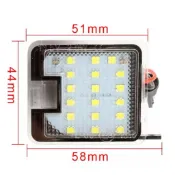 【卡嗶嚴選】福特 Kuga Focus MK3 照地燈 ⚡️ LED後視鏡燈 迎賓燈 倒車鏡燈