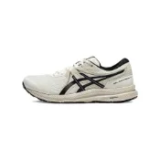 (店+)【asics 亞瑟士】1011B730-101 ASICS Gel-Contend 7 體考舒適輕便 織物合成革 低幫 休閒長跑短跑城市通勤跑步鞋 男款 米黑色