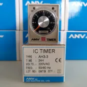 台灣製造_士研電機_ANV_限時繼電器_定時器_計時器_AH3-3_220V_24小時_24H