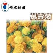 萬壽菊【農友種苗】萬壽菊種子  花卉原包裝種子 約60粒/包 新鮮種子