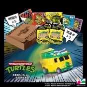現貨 悠遊卡 忍者龜 忍者龜 Turtle Van 立體造型悠遊卡 40周年披薩紀念組