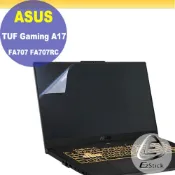 EZstick ASUS TUF Gaming A17 FA707 FA707RC 適用 靜電式筆電LCD液晶螢幕貼 17吋寬 螢幕貼
