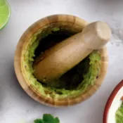  西班牙《ibili》竹製磨搗組(13cm) 研磨缽 磨藥組 搗泥器 杵臼 搗缽