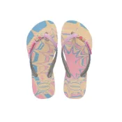 (店+)【havaianas 哈瓦仕】54-Havaianas哈瓦仕 拖鞋 童鞋 閃亮繽紛 粉藍 Kids Minecraft 4146976-9321K