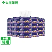 舒潔 極絨厚抽取衛生紙 60抽x48包/箱 箱購 [新舊包裝隨機出貨] 廠商直送 大樹藥局