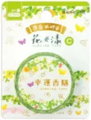 【三民網路書店】南寶 花漾燙金紙膠帶 15mm-幸運香隨