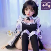 小確幸商鋪 【全新妝造】實體娃娃 謎姬娃娃 女僕娃娃 短髮娃娃 雲幼微TC 仿真人偶 矽膠娃娃 真人比例 可動關節 貼心女僕造型 收藏展示
