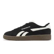 Reebok 休閒鞋 Club C Grounds UK 黑 白 膠底 復古 男鞋 女鞋 [ACS] 100033053