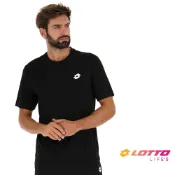 【LOTTO 義大利】男 訓練T-SHIRT(黑-LT2167691CL)