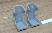 【傑作坊】現貨一組ZoomOn Z049 1/24 Recaro Pro Racer SPF Vario 桶型賽車椅套件