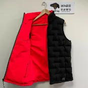 DryDog 跩狗嚴選 跩狗嚴選 極度乾燥 Superdry SPORT Training 方格格紋交錯鋪棉 雙面穿背心 運動保暖 經典黑色 黑橘 防風 防潑水 反光 修身